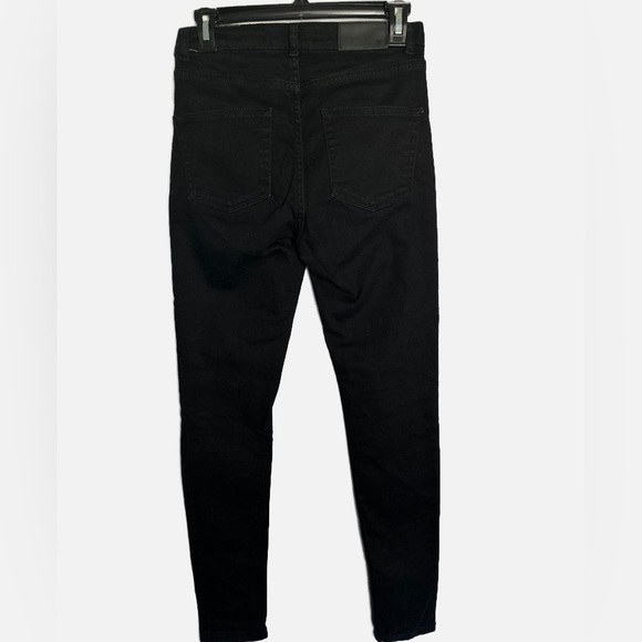 Whistles Black Sculpted High-rise Stretch-Denim Jeans - Picture 3 of 4